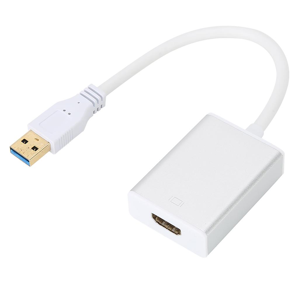 USB 3.0 to HDMI Cable Adapter Converter 1080P Display for PC OS X HDTV Projector