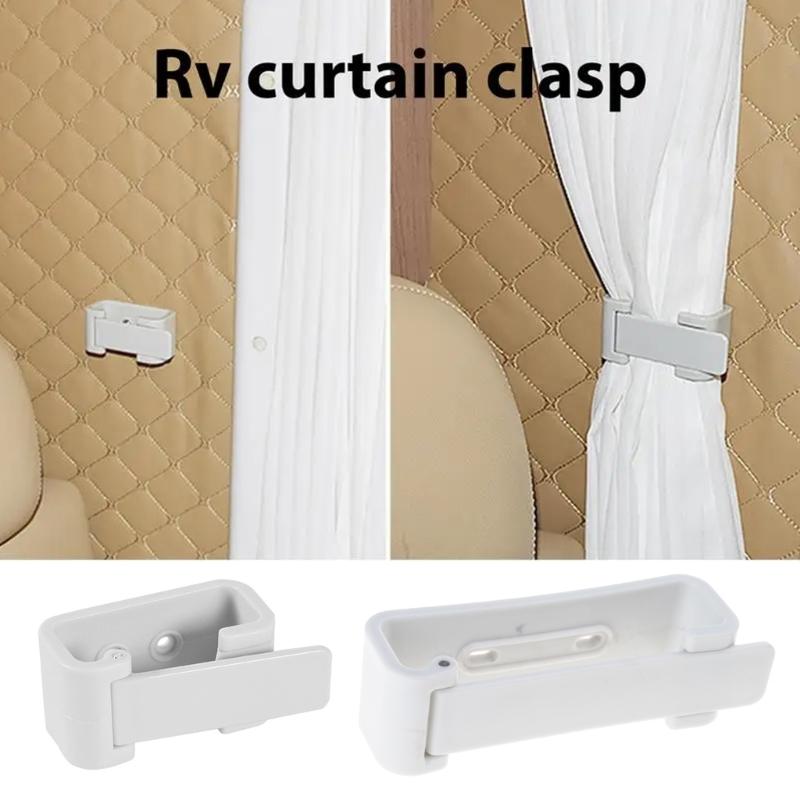 Camper Window Curtain Fastener RVs Drapery Clips Hangers Fasteners Universal Drape Fixing Clip Replacement Drape Buckle