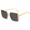 Sunglasses Women'S Square Large Frame Shows Face Small Street Shooting Driving Polarized Sunglasses Anti-Ultraviolet Tide