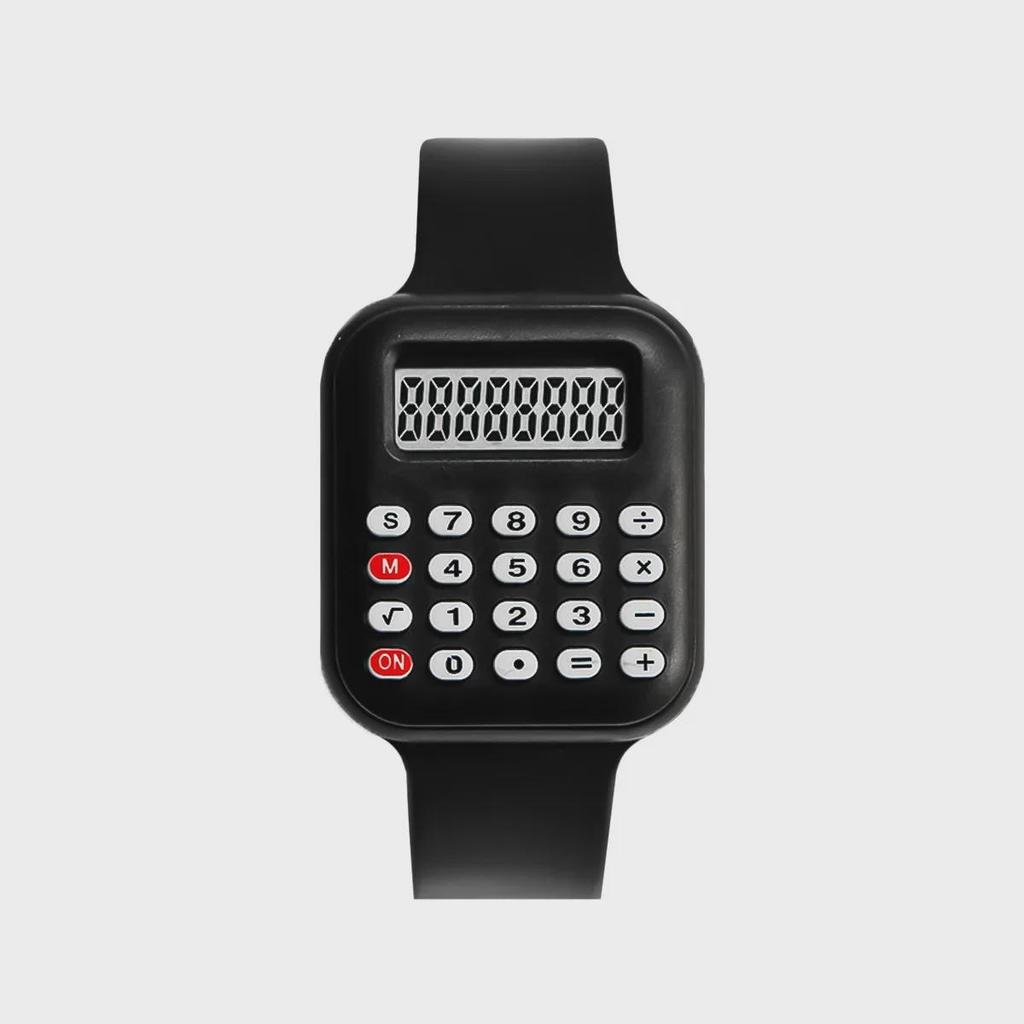 2024 New Digital Calculator Watch for Kids and Students – Date and Time Function