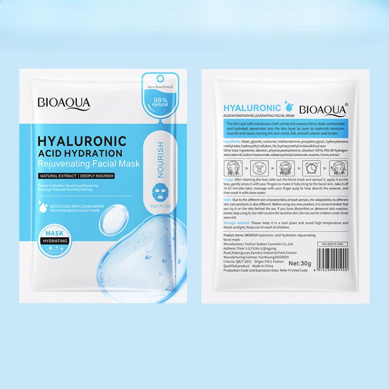 BIOAOUA Whitening Anti-Wrinkle & Anti-Oxidant Facial Mask Hydrating & Moisturising Mask