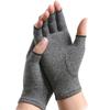 Guantes de compresión de medio dedo de alta calidad para hombres, guantes de compresión para aliviar el dolor, guantes finos y transpirables para ciclismo y Fitness