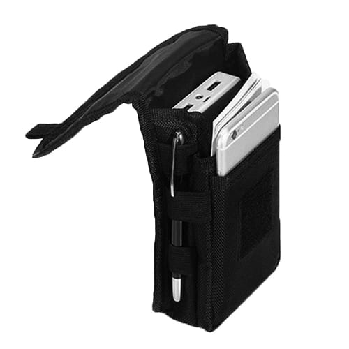 LOYELEY Tactical Phone Pouch, Large Smartphone Pouch, Waist Clip, Smartphone Case, Belt Loop Pouch, Multi-Purpose Tool Holder, Men's Waist Pocket, Per