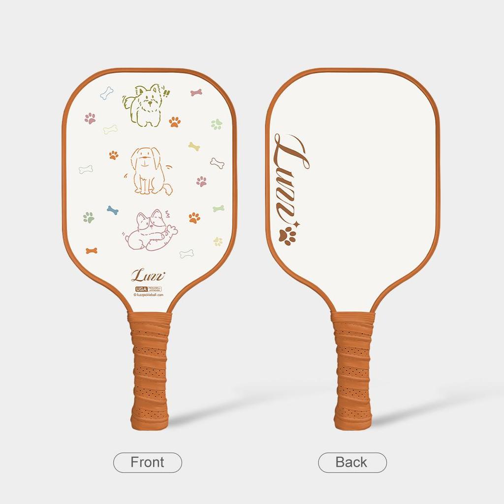 Luzz T700 Carbon Fiber Pickleball Paddles Sandblasted Surface USAP Approved Pickle Ball Rackets for All Skill Level