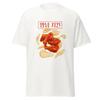 Korean Yangnyeom Spicy Fried Chicken Chips Graphic T Shirt Men Cute Korean Food Print Casual Cotton Short Sleeve Tee