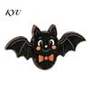 Cute Cartoon Tabletop Figures Vintage Halloween Double-Layer Wooden Decor, Spooky Character Wood Charming Retro Crafts Signs, Farmhouse Tiered