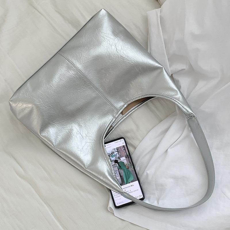 Large-capacity Underarm Bag, High-end Texture Tote Bag, Versatile Commuter Single-shoulder Bag