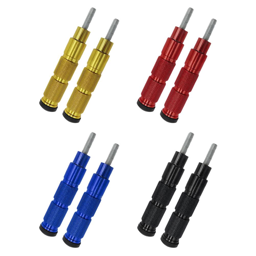 Universal Motorcycle Aluminum Footrests Foot Pegs Pedals Off-Road Platform Footpegs For Honda Kawasaki Yamaha KTM Suzuki