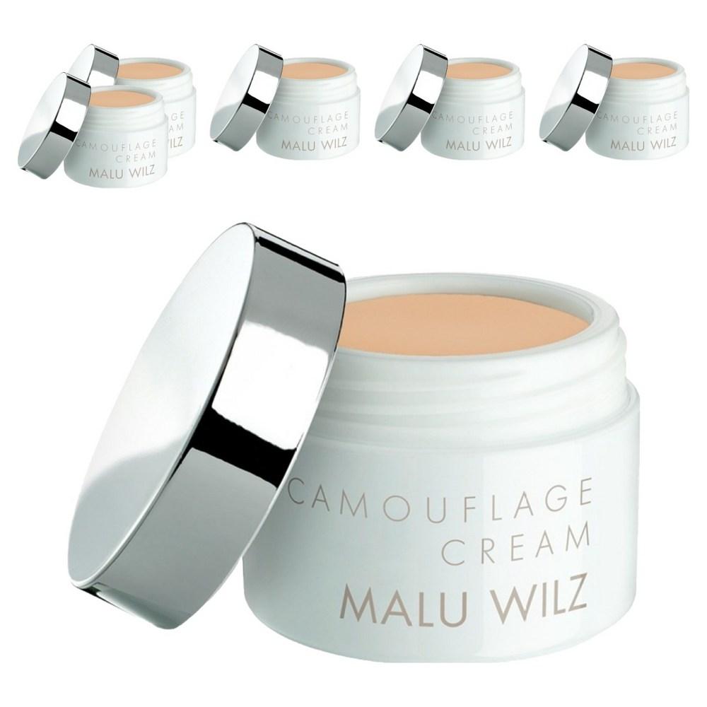 Maru Bilts Camouflage Cream Concealer 6g, 6 Pcs, No. 3 Natural Beige