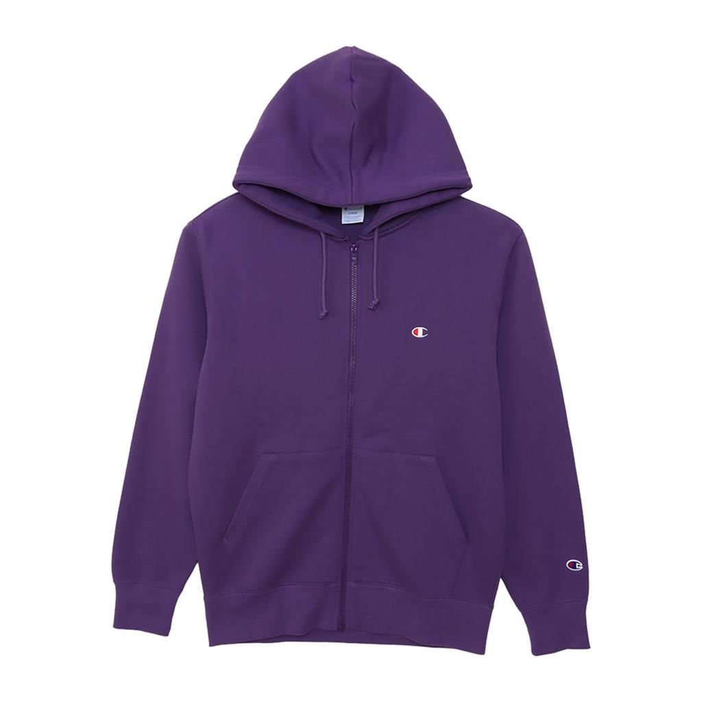 Champion Long Sleeve Cotton USA Fleece Hoodie with Embroidered Zip Hooded Sizes Deep Size L Men's Logo, Sweatshirt,
