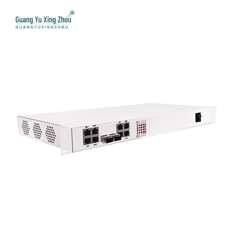 GY-4E14GE Optical Fiber To 4E1 & 4 Gigabit Ethernet Converter