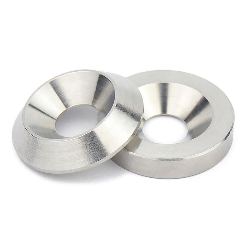 CONO in Acciaio Inossidabile 304 ( PIATTO) Rondelle Piane Solide Svasate Rondelle Coniche Convesse M3 M4 M5 M6 M8 M10