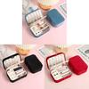 Minimalist Double Layer Jewelry Storage Box With Pu Leather For Home Organization