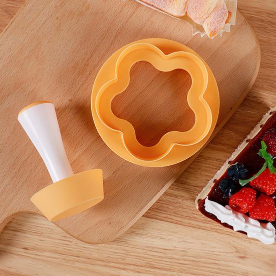 Tart Shell Mold Plastic Pastry Dough Stamper Kit Pie Crust Mold DIY Cake Tart Pan Mold for Egg Tart Shells Cheesecake Pastry Cupcake Muffin