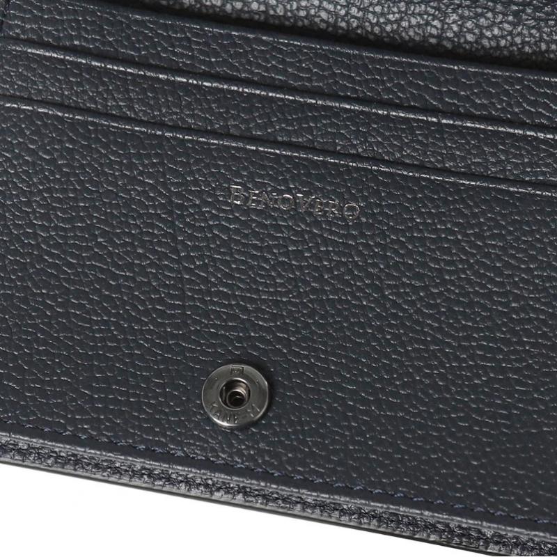 Benovero 2026 Ss Goatskin emboSsed Card Wallet Black Bmg1acp1236k1 