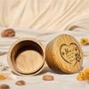 Handcrafts Wooden Pet Memorial Box Safe Preserving Ashes Furs For Pet Cats Dog Memorial Preservation Cremation Holder