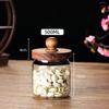 ZISIZ Sealed Glass Tea Storage Jar