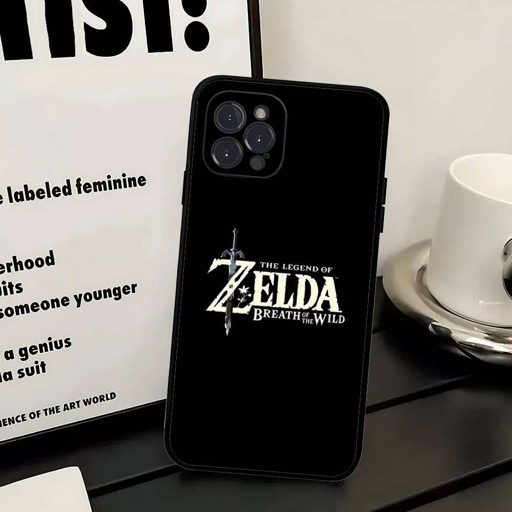 Hot Game L-Legendes-Z-Zeldaes For Iphone 17 Air 16 15 14 13 12 11 Pro Max Plus Black Cover TPU Soft Phone Case
