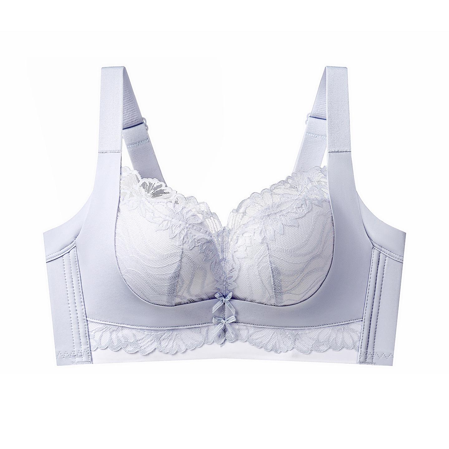 

Кружевной бюстгальтер пуш-ап без косточек - Подъем для маленькой груди и боковая поддержка 40/90AB