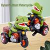 Electric T-Rex Stunt Motorcycle Toy for Kids