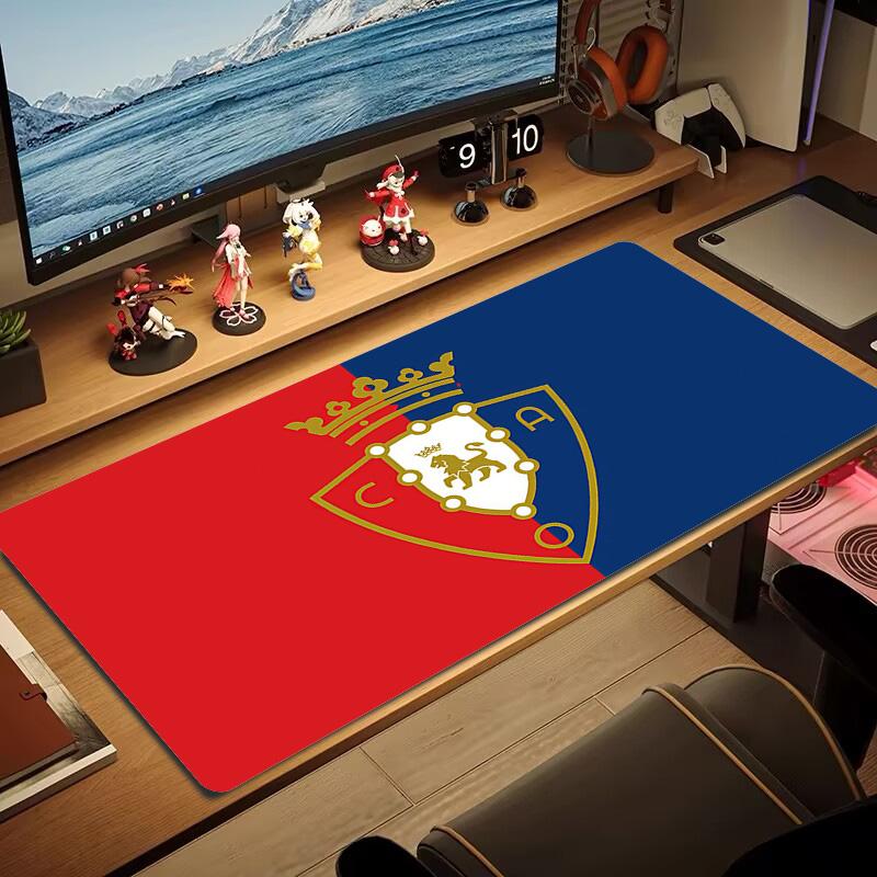 CA Osasuna Print Cushion Non-slip Laptop Tablet Big Mousepad XXL Mat Mini PC Playmat With Lock edge