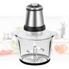 Tritatutto Elettrico per Verdure e Tritacarne Professionale 3L per Uso Domestico, Frullatore Foufou e Tritacarne da 2L