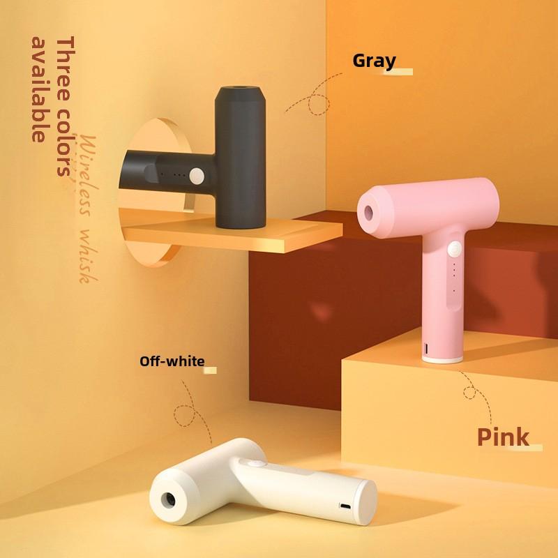 Wireless Mini Multifunctional Egg Beater Electric, Household Small Egg Beater High Power Mixer