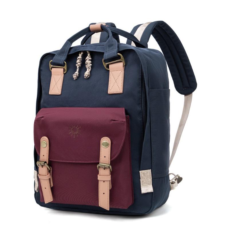 Donut Cookies Backpack Men and Women Same Handbag Student School Bag Outdoor Sports Travel Bag