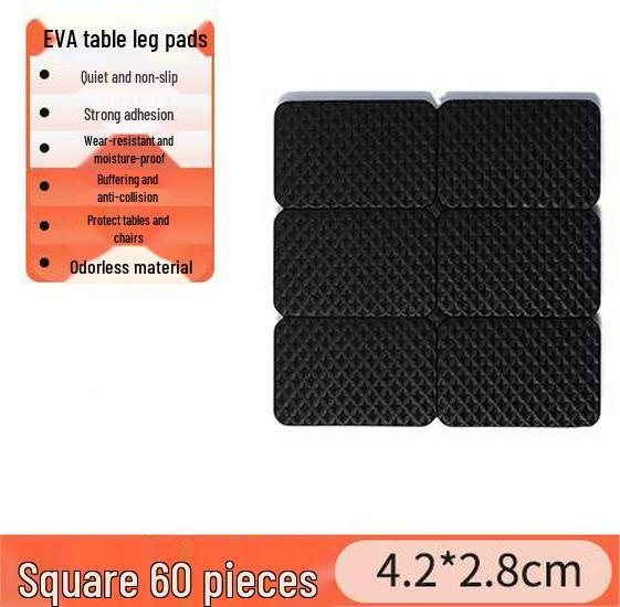 Silent Non-Slip Chair & Table Leg Pads - Wear-Resistant Cushion Covers for Furniture Protection