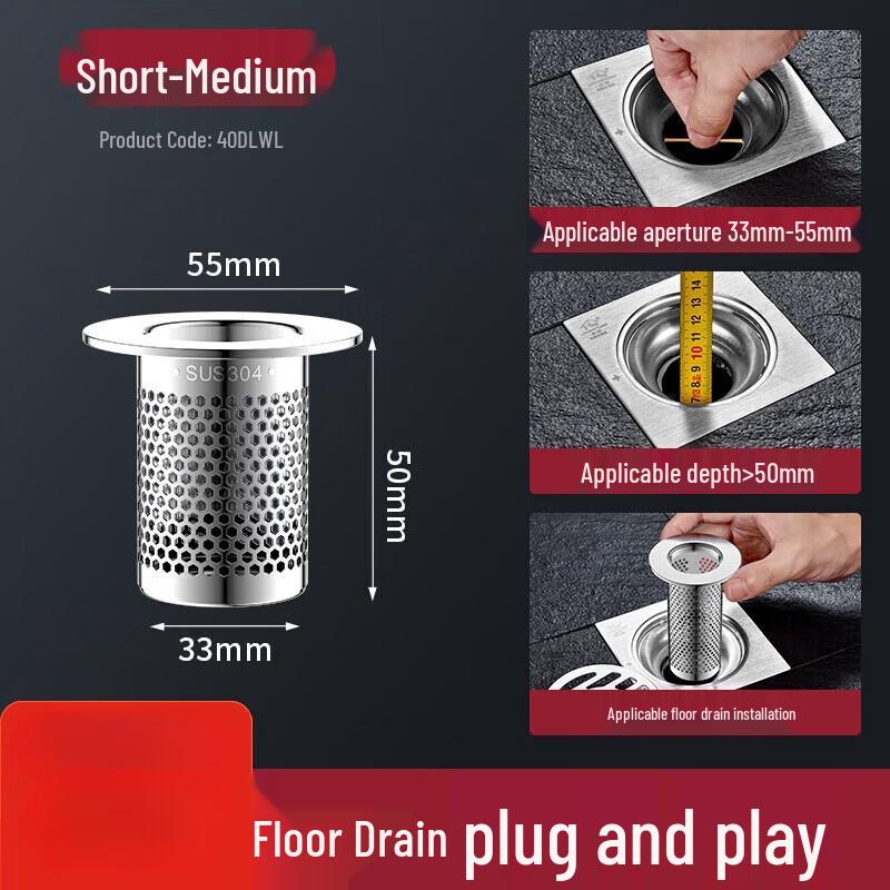 Stainless Steel Drain & Sink Strainer