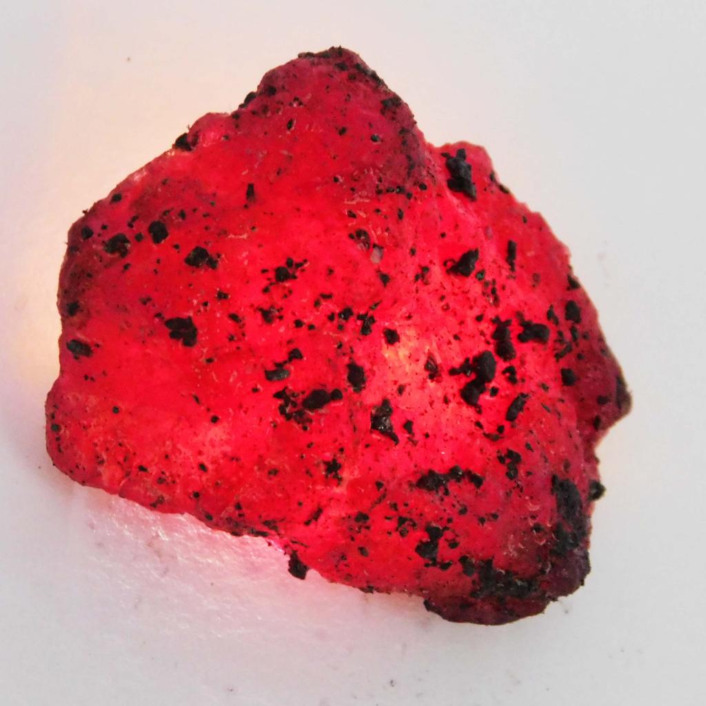 Natural Red Ruby 108ct Rough Certified Loose Gemstone