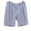 POLO GOLF RALPH LAUREN Check Pattern Seersucker Shorts W32 Blue Men's Used