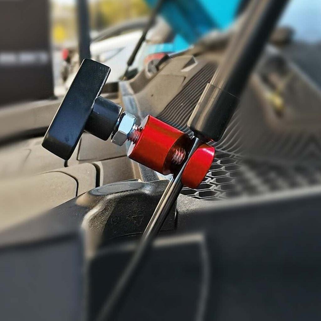 Car Hood Lift Bar Anti-clamping Device Easy Installation Hood Clips Support Rod Allow Access To the Engine Compartment