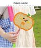 2025 Cute Animal Hand-Woven Cattail Fan – Durable, Creative, Portable Handheld Summer Fan