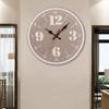 11 Inch Simple Modern Wooden Wall Clock Living Room Art Silent Clock Fashion Light Personality Decorated Study Livingroon