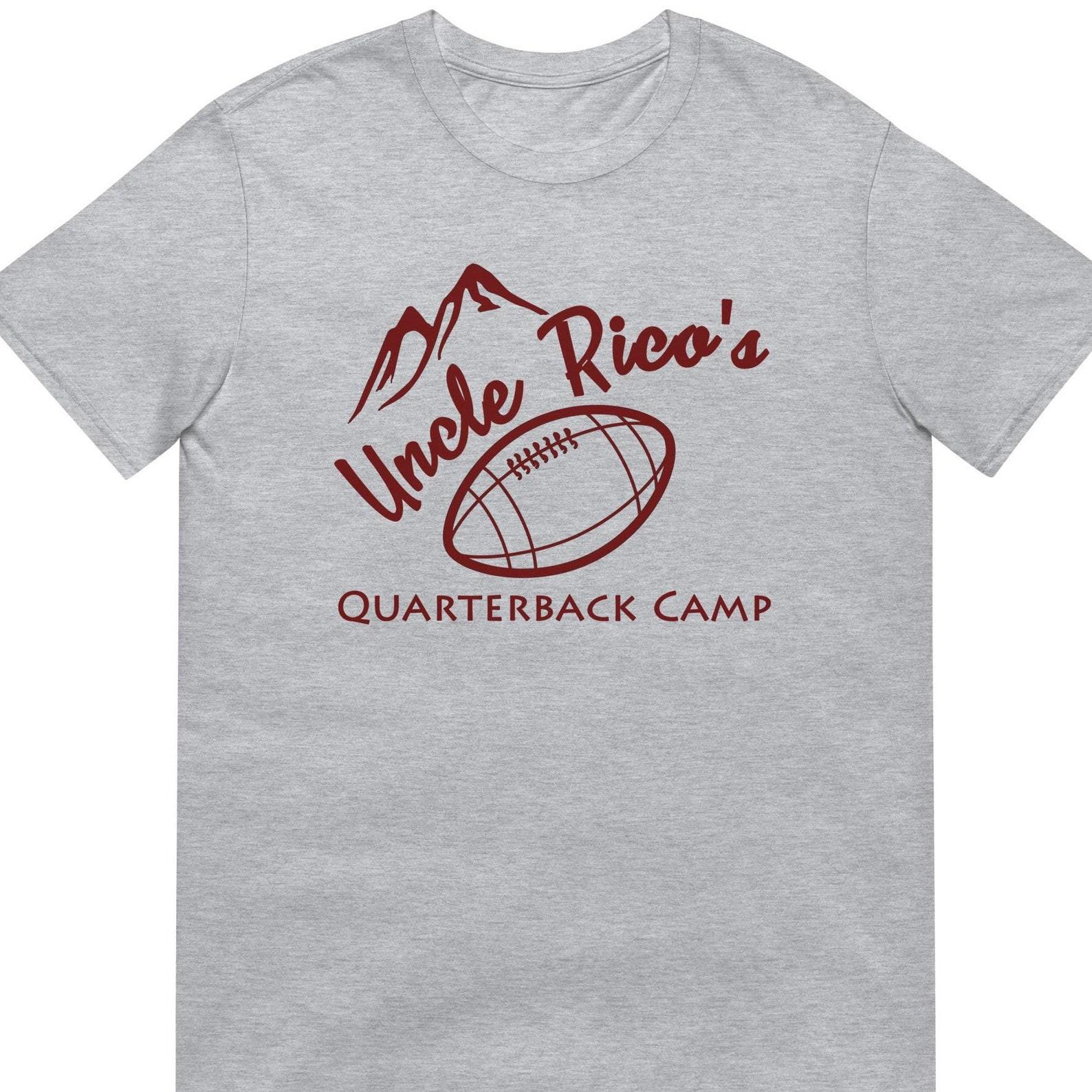 Uncle Rico s Quarterback Camp Shirt: Napoleon Dynamite Movie Tee, Unisex T Shirt 3XL
