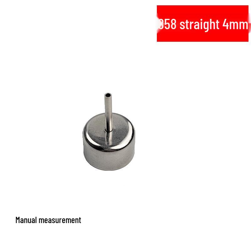Multi-Model Hot Air Gun Nozzle Set - Straight, Angled, Bent for 850/858 Desoldering Stations