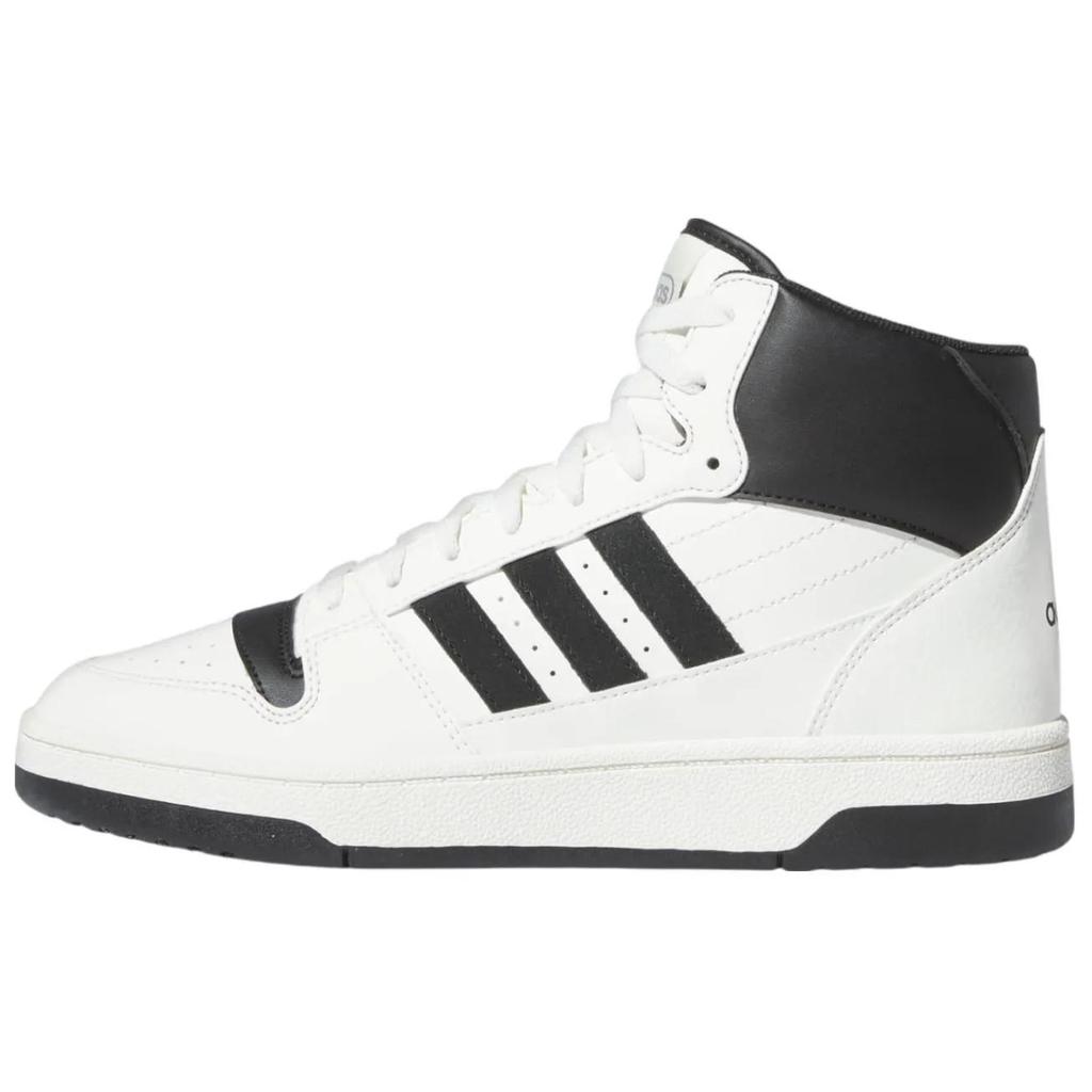 adidas Womens Break Start Mid 'White Black' (women's sizes) Cloud White / Core Black / Cloud White Skate Shoes IH7880