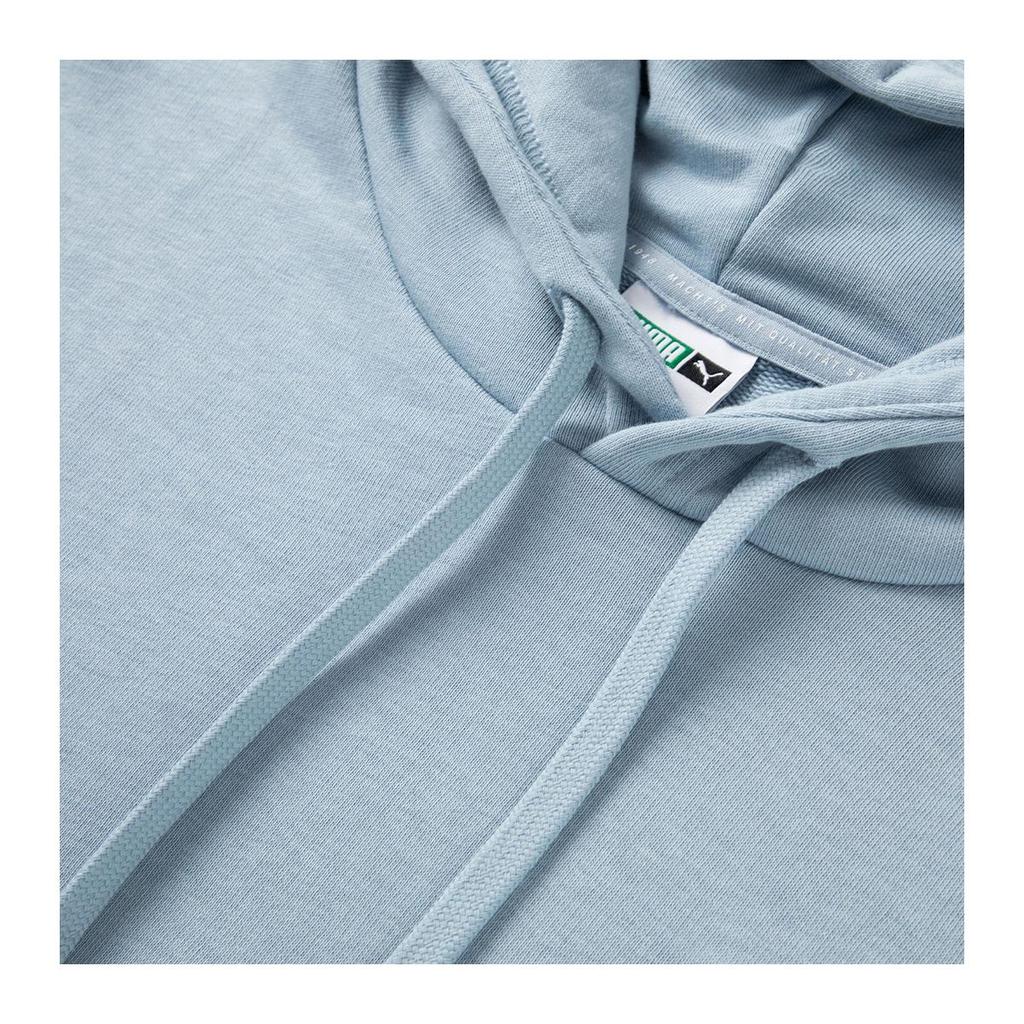 Puma Solid Color Hooded Pullover Long Sleeve Sweatshirt Men sweatshirt Blue 537849-79