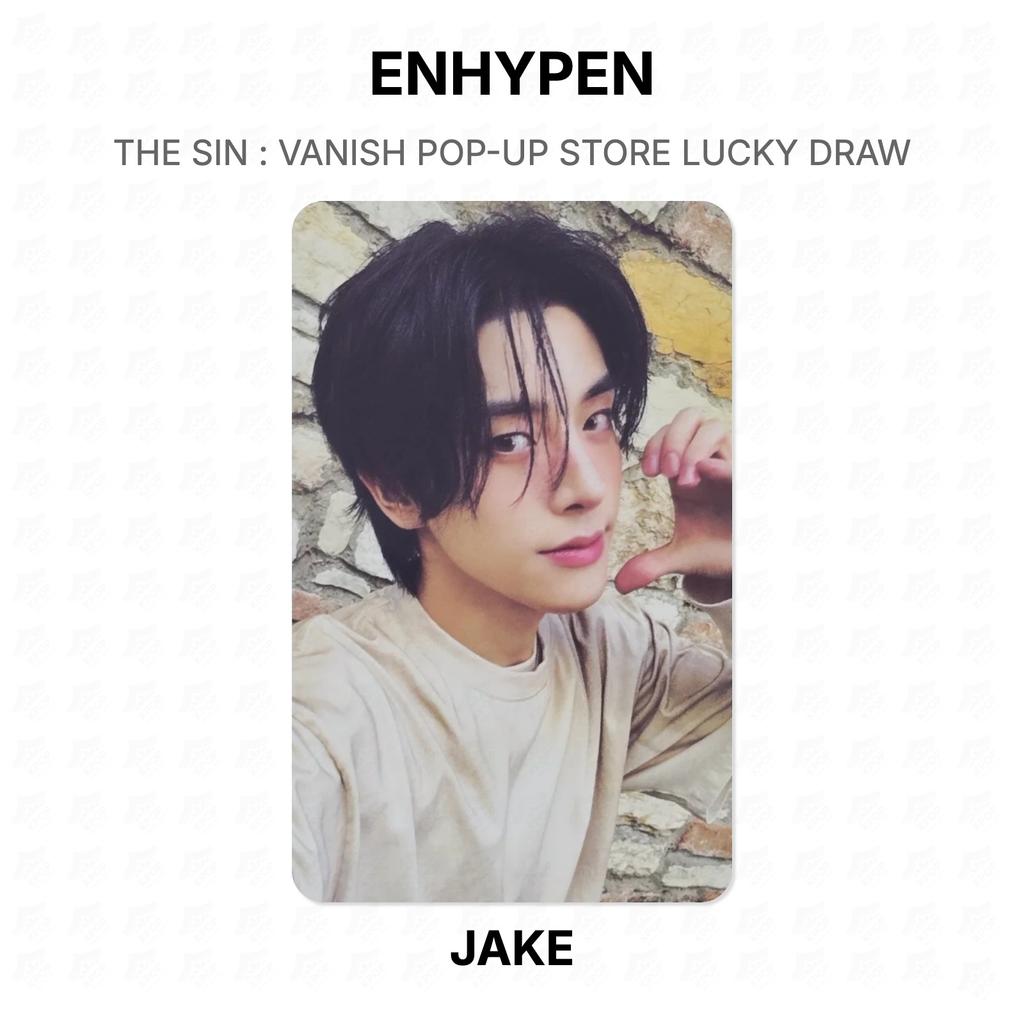 ENHYPEN THE SIN : VANISH POP-UP STORE LUCKY DRAW Official Photocard