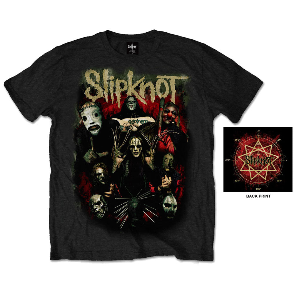 Slipknot tshirt come play dying back print official new L