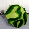 1pc Abstract Patterns Automatic Open/close Folding Compact Umbrella, 8 Rib Sturdy Canopy, Lightweight Portable, Commuting Use, Gift,,116