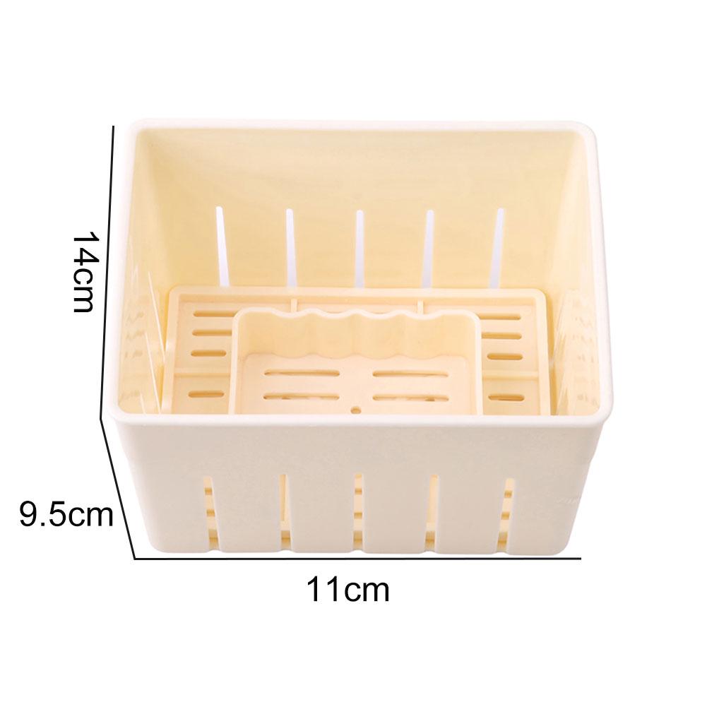 Creative Kitchen Plastic Tofu Cheese Patterning Maker Press Mold Kit