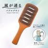 KAI Hair Brush, Wind Passing Paddle Brush, Cushion Brush, Dry KQ3177