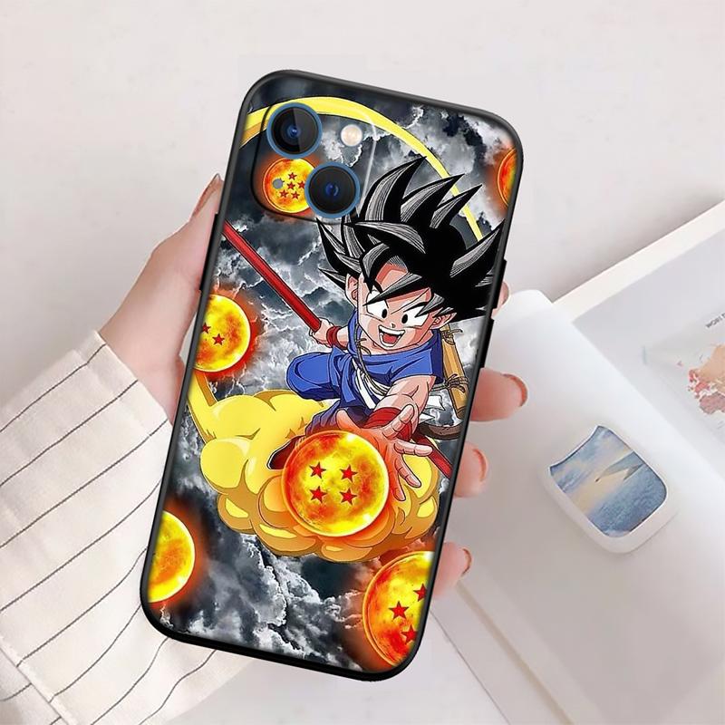 Dragon Ball Goku New High-End Shell Phone Case for iPhone 16 15 14 13 12 Pro Max Plus Mini