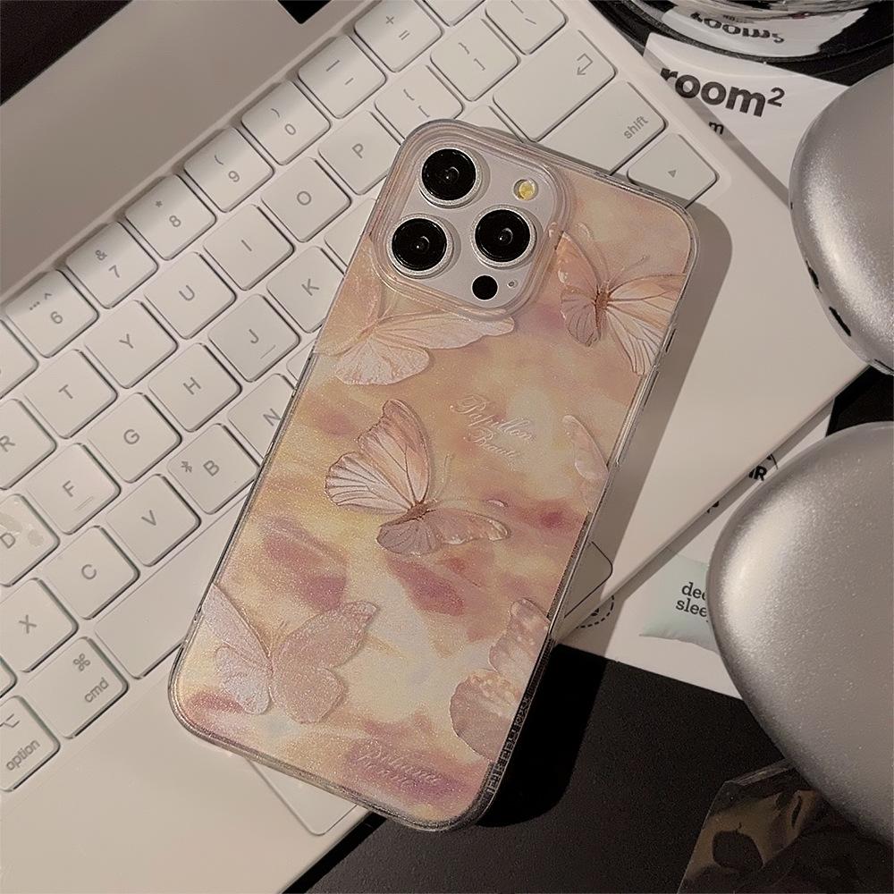 Halo Dye Fantasy Butterfly Phone Case for Phone 11/12/13/14/15