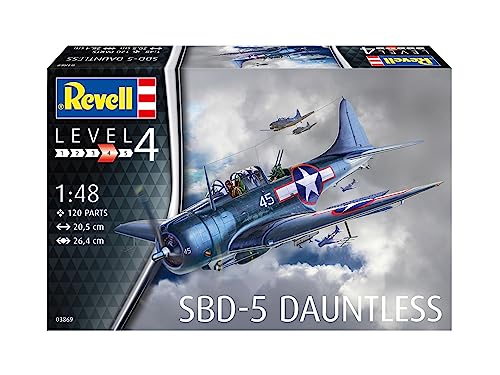 German Revell 1/48 Scale US Navy SBD-5 Dauntless Plastic Model Kit 03869