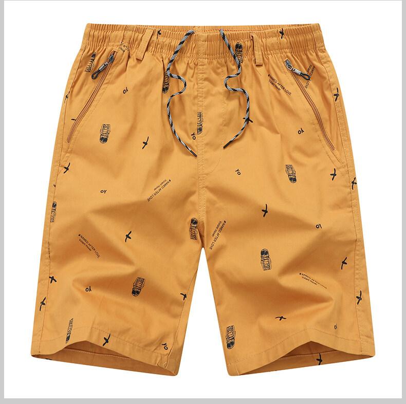 Men's Light Weight Beach Shorts Summer Casual Sweat Shorts Baggy Sports Wide Leg Print Gym Running Shorts