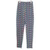 PLEATS PLEASE PP78-JF724 Multicolor Geometric Print Pleated Pants Bottoms 4 multicolorUsed