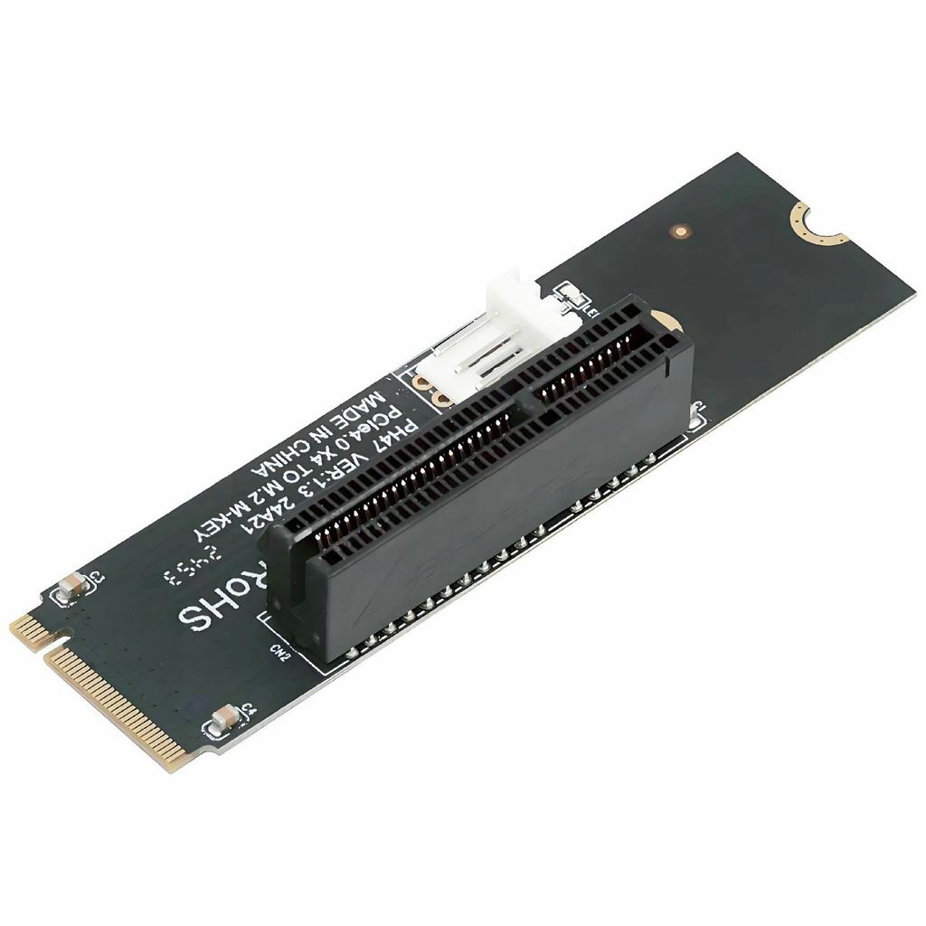 EP-048 M.2 NGFF NVMe M-Key Extender to PCI-E X1 X4 X8 X16 Graphics Card Riser Adapter